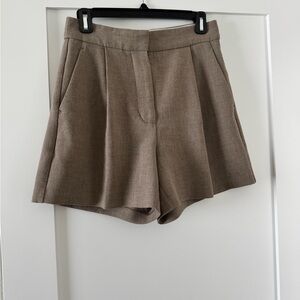 Wilfred High Waist Taupe Women's Shorts